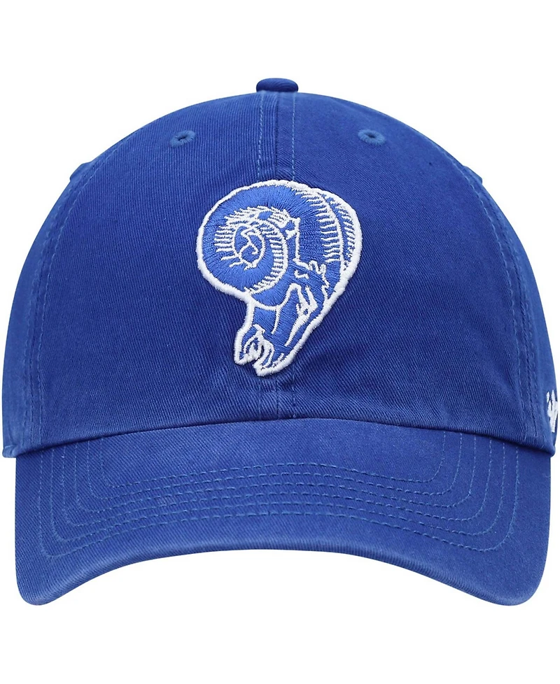 Men's Royal Los Angeles Rams Legacy Franchise Fitted Hat
