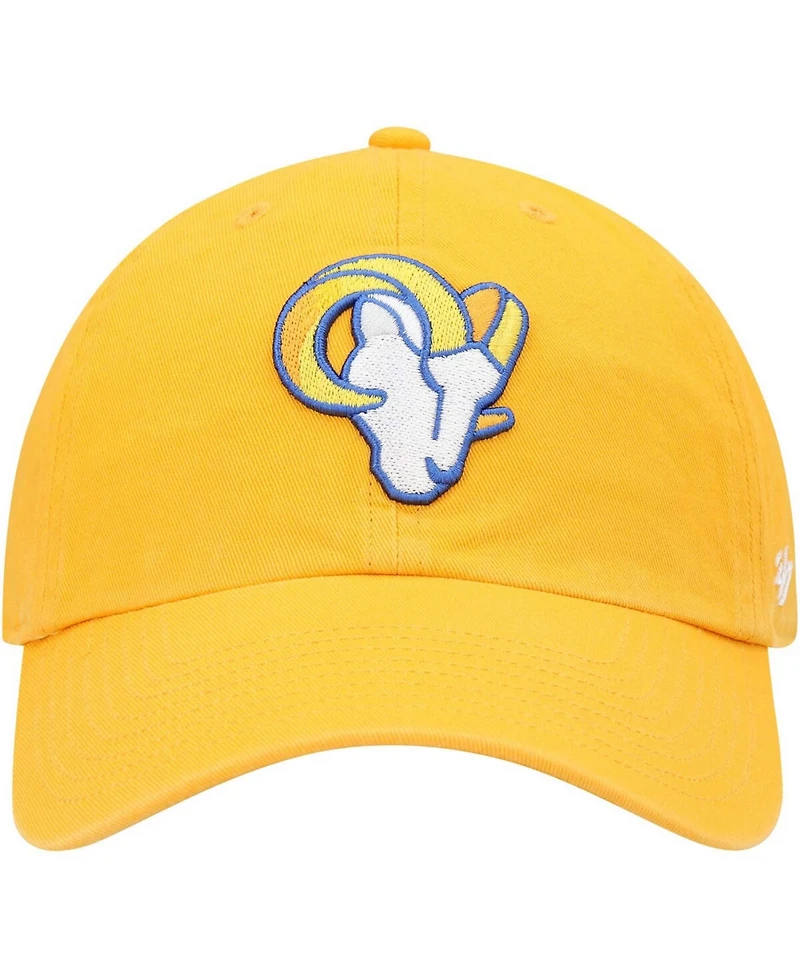 Men's Gold-Tone Los Angeles Rams Secondary Clean Up Adjustable Hat