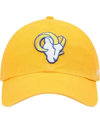 Men's Gold-Tone Los Angeles Rams Secondary Clean Up Adjustable Hat