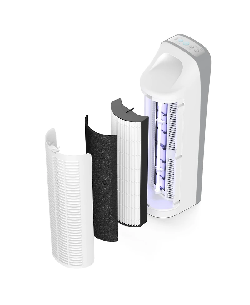 Pure Enrichment True Hepa Elite Air Purifier with Air Quality Monitor