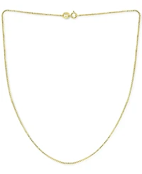 Giani Bernini Box Link 24" Chain Necklace in 18k Gold-Plated Sterling Silver, Created for Macy's