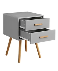 Oslo 2 Drawer End Table