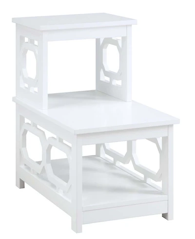 Omega 2 Step Chairside End Table