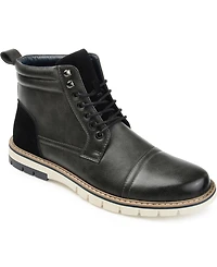 Vance Co. Men's Lucien Cap Toe Ankle Boots
