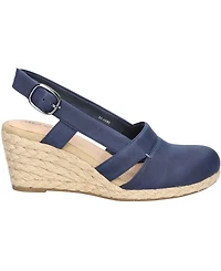 Easy Street Women's Stargaze Espadrille Slingback Wedges