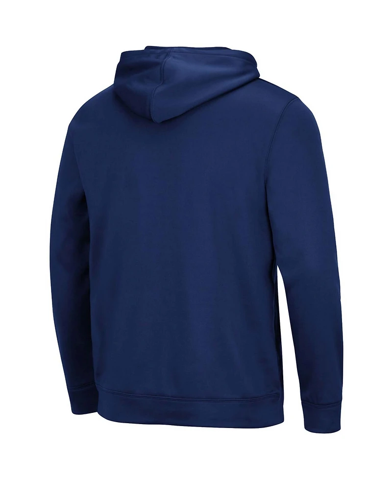 Men's Navy Utah State Aggies Lantern Pullover Hoodie