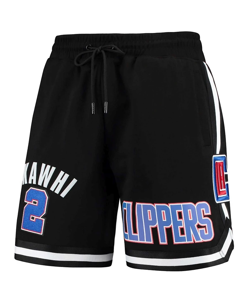 Men's Kawhi Leonard Black La Clippers Player Shorts