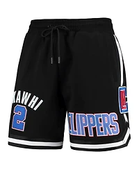 Men's Kawhi Leonard Black La Clippers Player Shorts