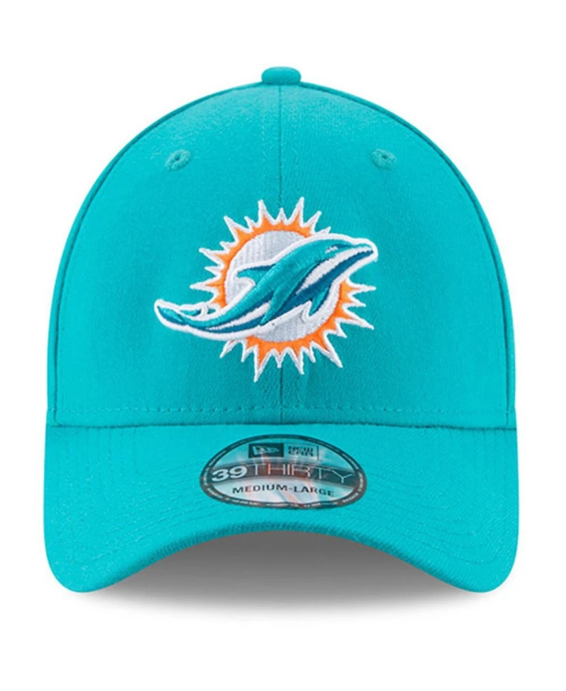Men's Aqua Miami Dolphins 39THIRTY Flex Team Classic Hat