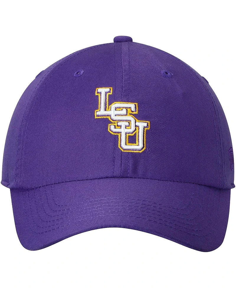 Men's Purple Lsu Tigers Staple Adjustable Hat