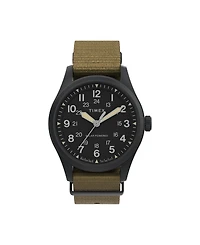 Timex Men's Solar Tan Fabric Strap Watch 36 mm