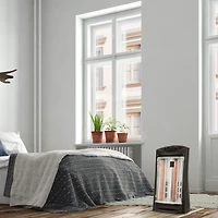 Black+Decker Infrared Heater Quartz Tower Heater