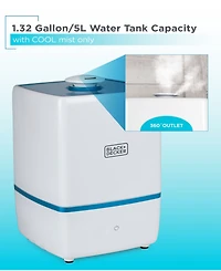 Black & Decker 5L Ultrasonic Humidifier