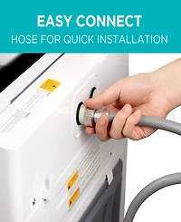 Black+Decker Small Portable Washer, Portable Washer 2.0 Cu. Ft. with 6 Cycles