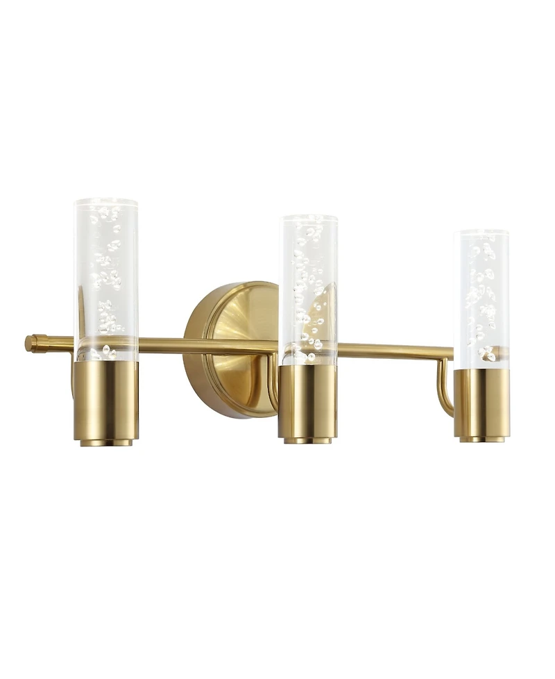 Bolha 3-Light Minimalist Modern Bubble Integrated Led Vanity Light