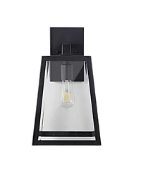 Pasadena Modern Industrial Angled Led Outdoor Lantern