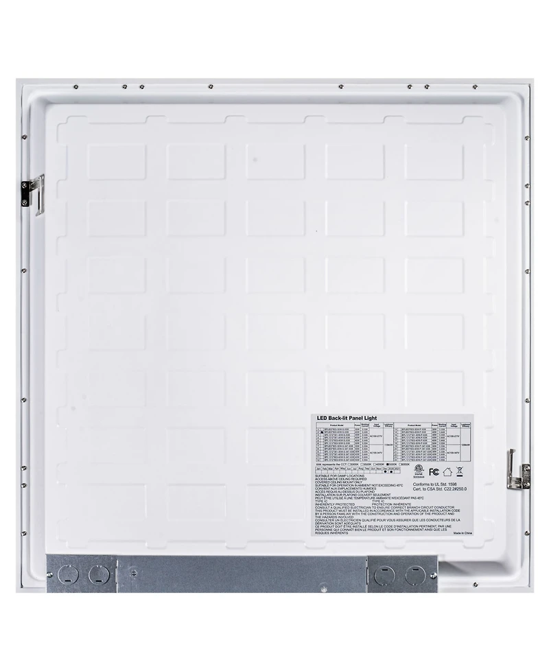 Watt Dimmable Integrated Led Flat Panel Flush Mount Light with Lumens 5000K