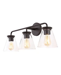 Kondo 3-Light Modern Farmhouse Iron Led Vanity