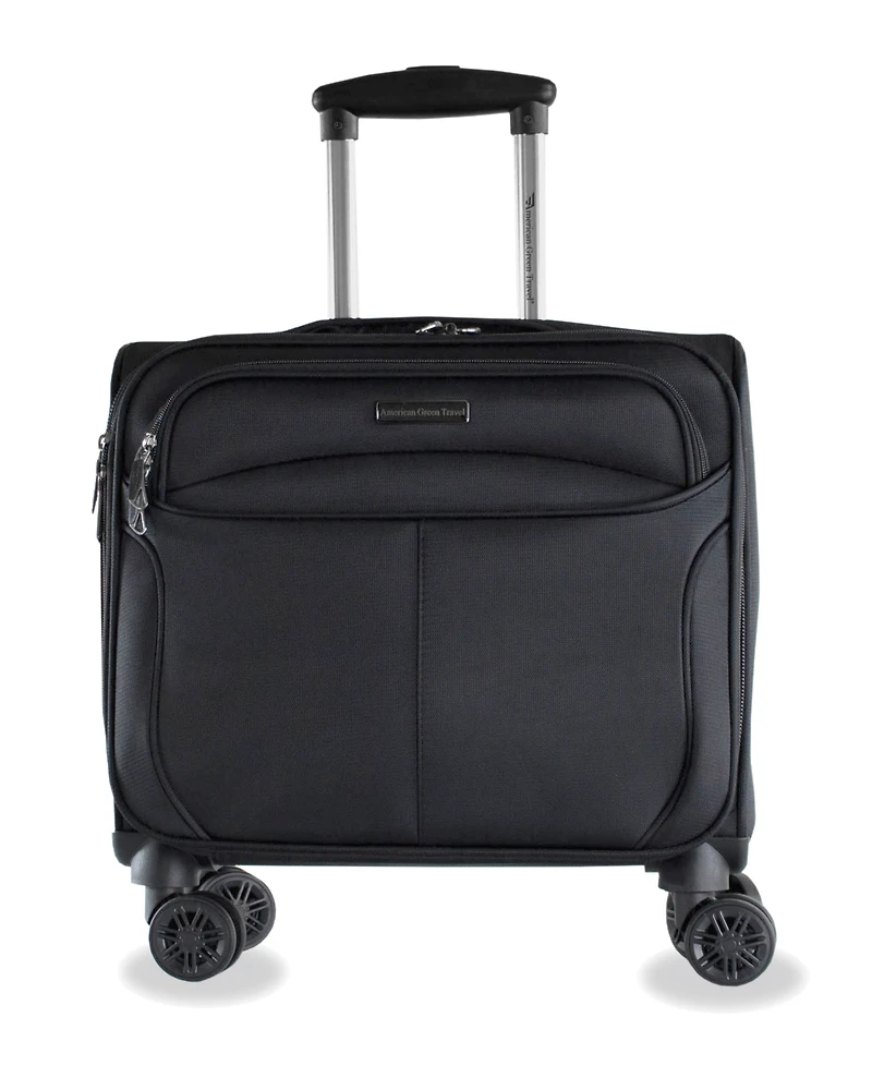 Madison 17" Carry-On Spinner Laptop Briefcase