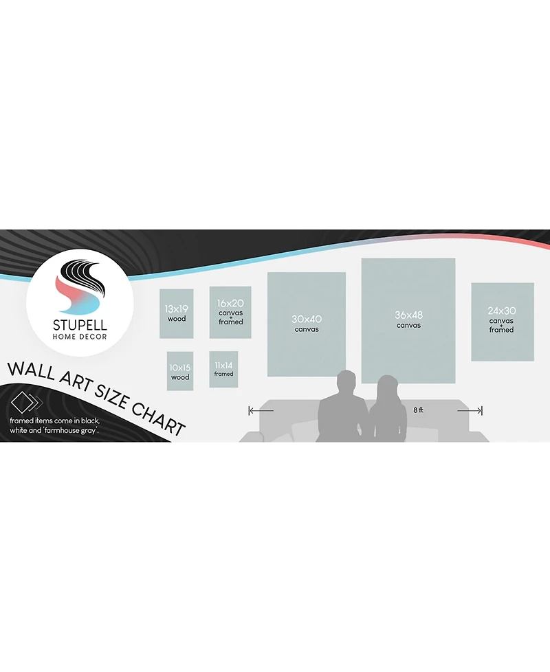 Stupell Industries Grandparents House Rules Canvas Wall Art, 13" x 30"