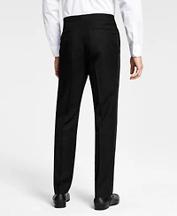 Alfani Men's Classic-Fit Stretch Black Tuxedo Pants, Created for Macy's