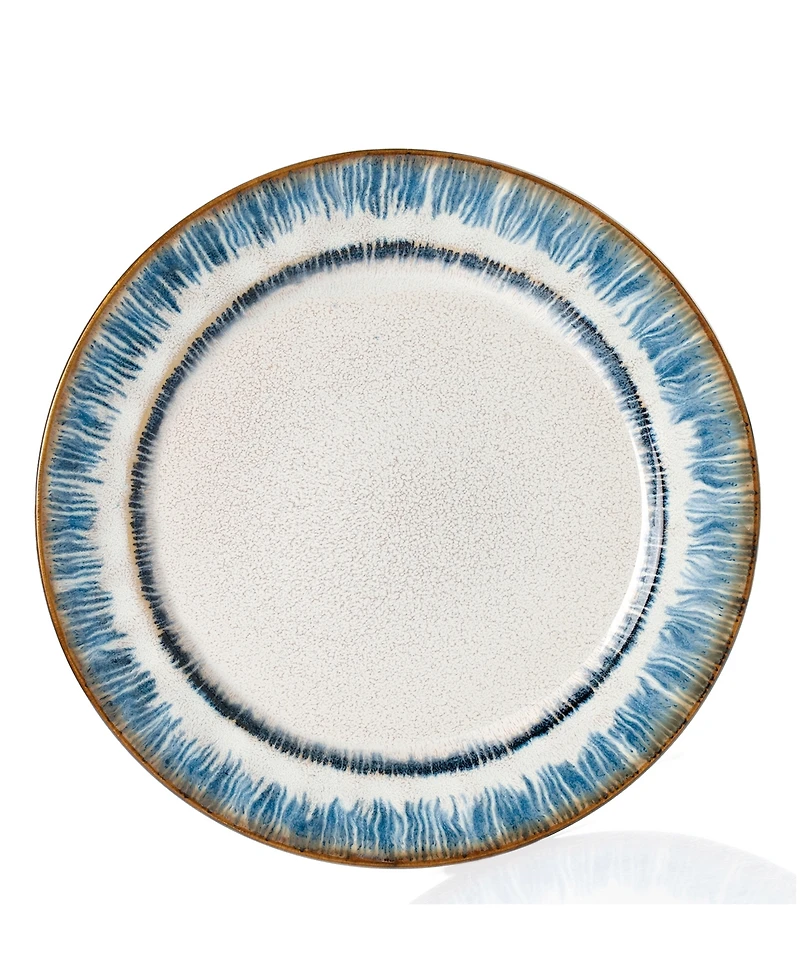 Lorren Home Trends Stoneware Swirl, Set of 16