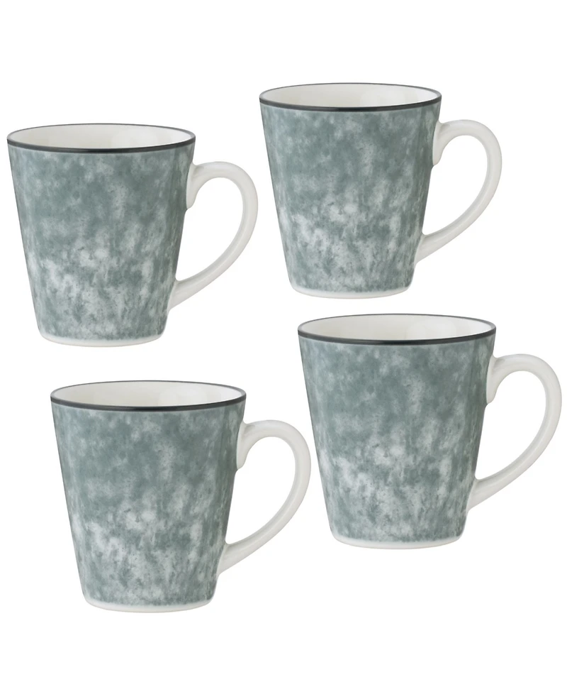 Noritake Colorkraft Essence 4 Piece Mug Set, 12 oz
