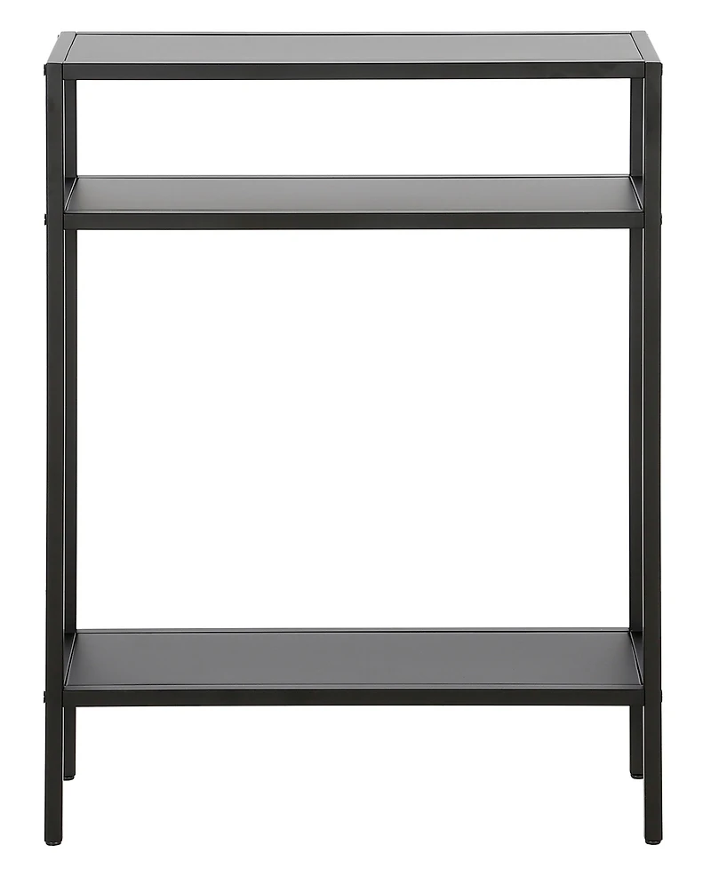 Ricardo 22" Console Table with Metal Shelves