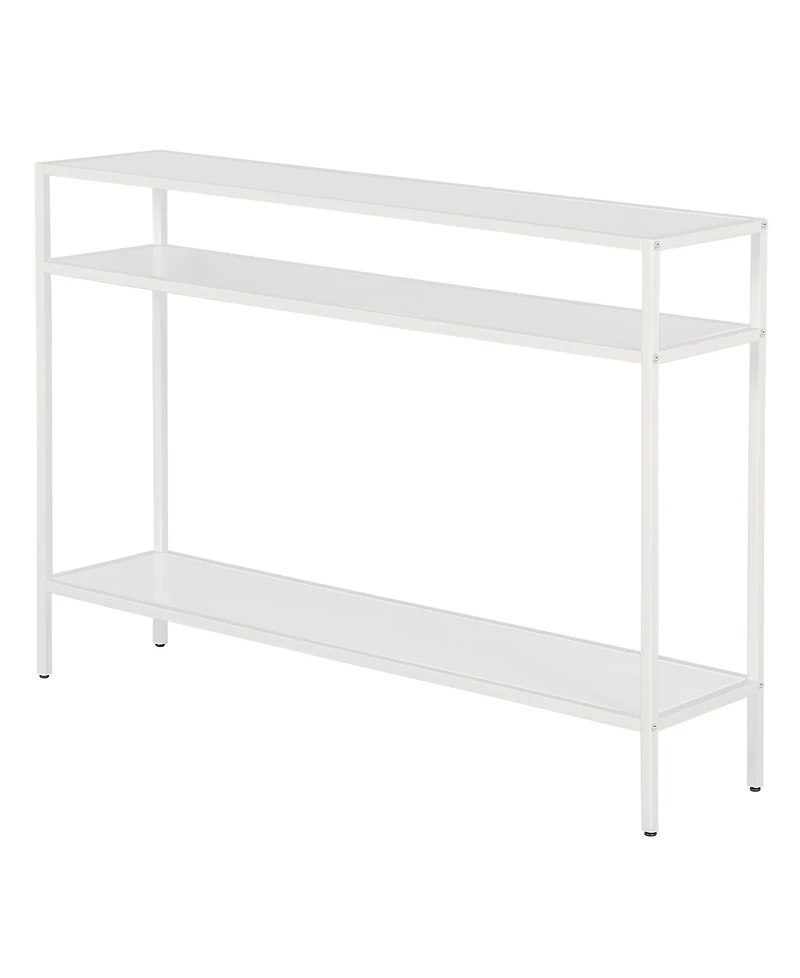 Ricardo Console Table with Shelves, 42" x 10"