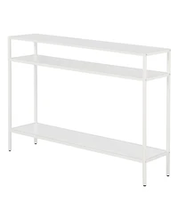 Ricardo Console Table with Shelves, 42" x 10"