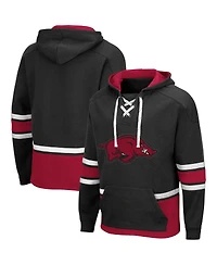Men's Cardinal Arkansas Razorbacks Lace Up 3.0 Pullover Hoodie