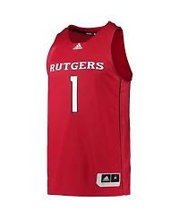 Adidas Men's 1 Rutgers Knights Team Swingman Basketball Jersey