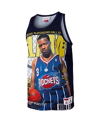 Men's Steve Francis Navy Houston Rockets Slam Player Tank Top
