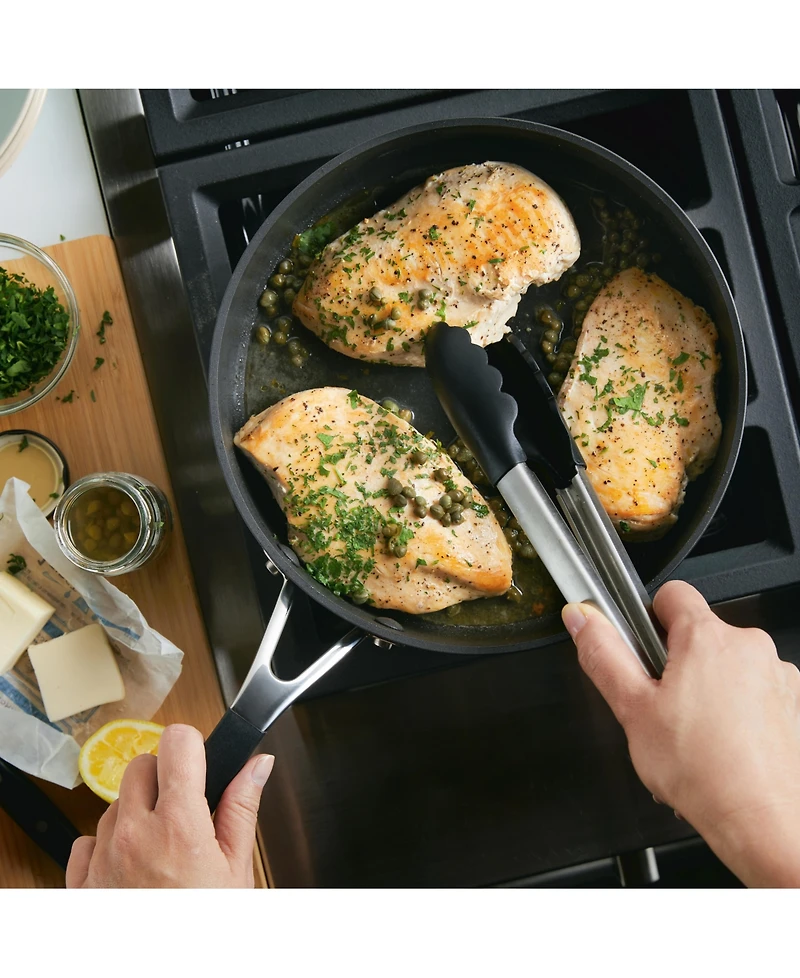 KitchenAid Hard Anodized Nonstick 3 Quart Saute Pan with Lid