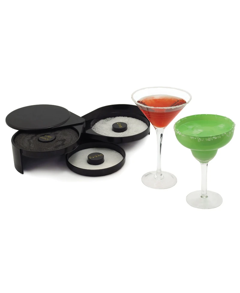 True Brands Garnish 3 Tie Cocktail Rimmer