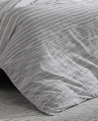 Kenneth Cole New York Abstract Stripe Duvet Cover Set, King