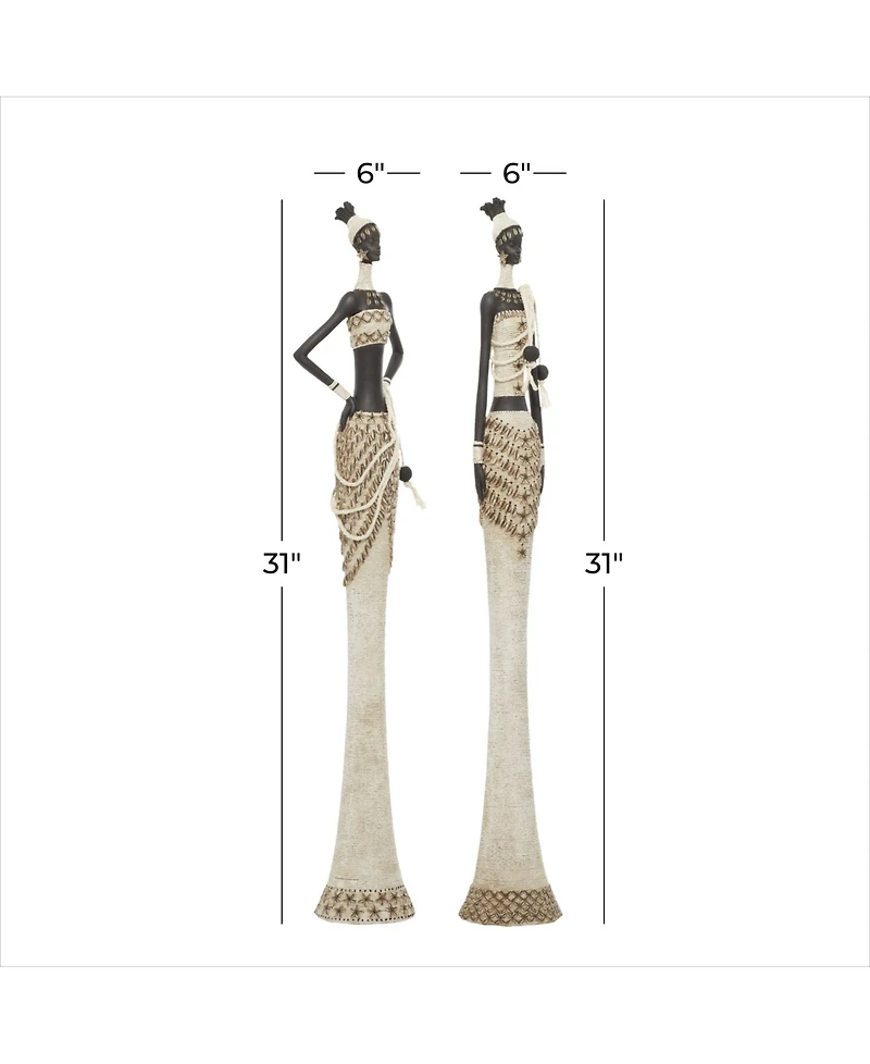 Contemporary Sculpture, Set of 2