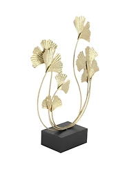 Metal Modern Nature Sculpture, 22" x 18"