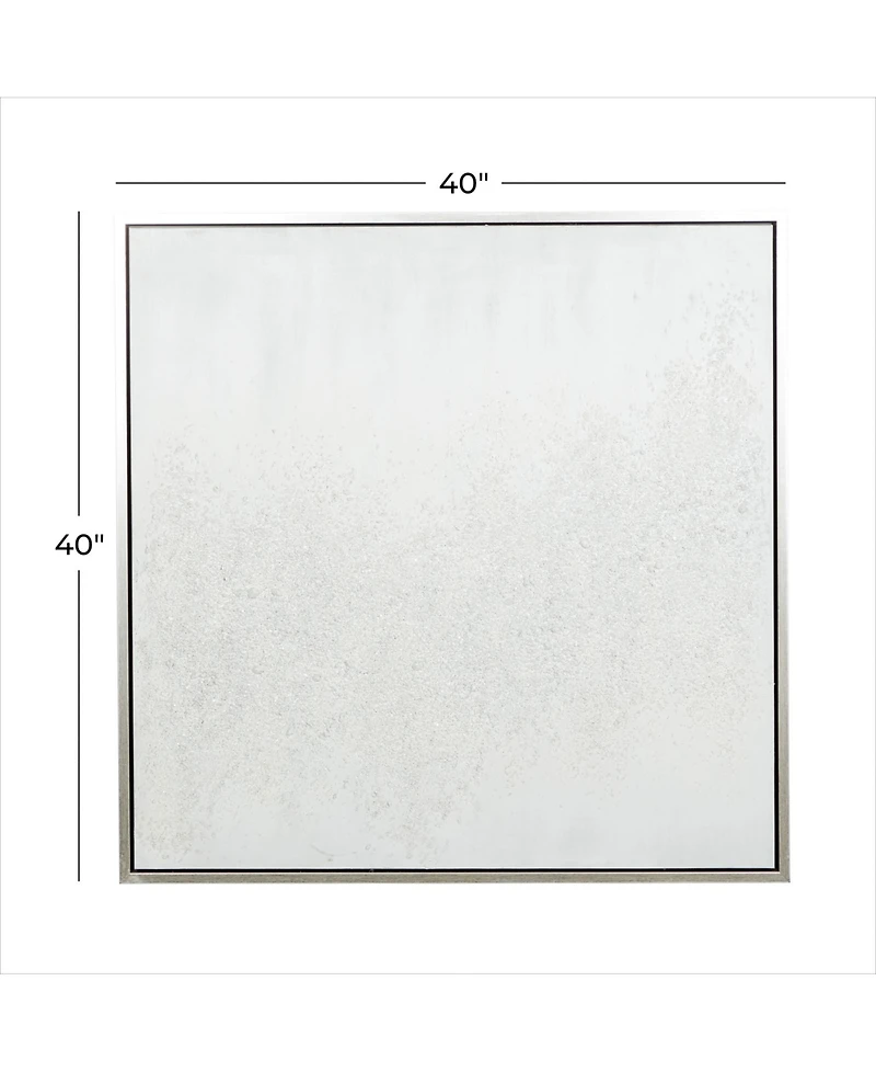 CosmoLiving by Cosmopolitan Canvas Contemporary Wall Art, 39" x 39"