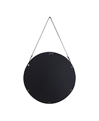 Modern Metal Wall Mirror, 33" x 20"