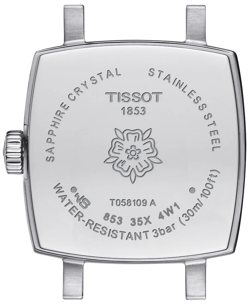 Tissot Women's Lovely Diamond 1/20 ct t.w. Printed Strap Watch 20mm