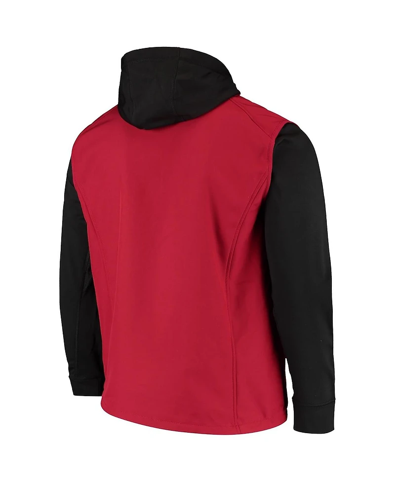 Men's Red, Black Kansas City Chiefs Alpha Full-Zip Jacket