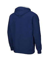 Men's Colosseum Navy Penn State Nittany Lions Big and Tall Full-Zip Hoodie