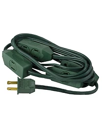 9' Indoor Extension Power Cord with 9-Outlets and Foot Switch