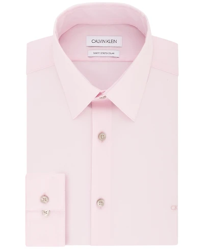 Calvin Klein Men's Slim-Fit Stretch Dress Shirt, Online Exclusive Created for Macy's
