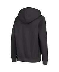 Big Boys Charcoal Oregon Ducks Logo Pullover Hoodie