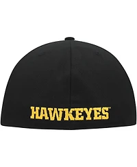 Men's Black Iowa Hawkeyes Primary Team Logo Basic 59FIFTY Fitted Hat
