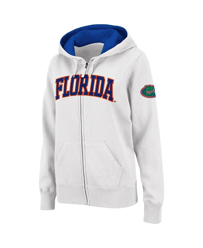 Women's Stadium Athletic Florida Gators Arched Name Full-Zip Hoodie