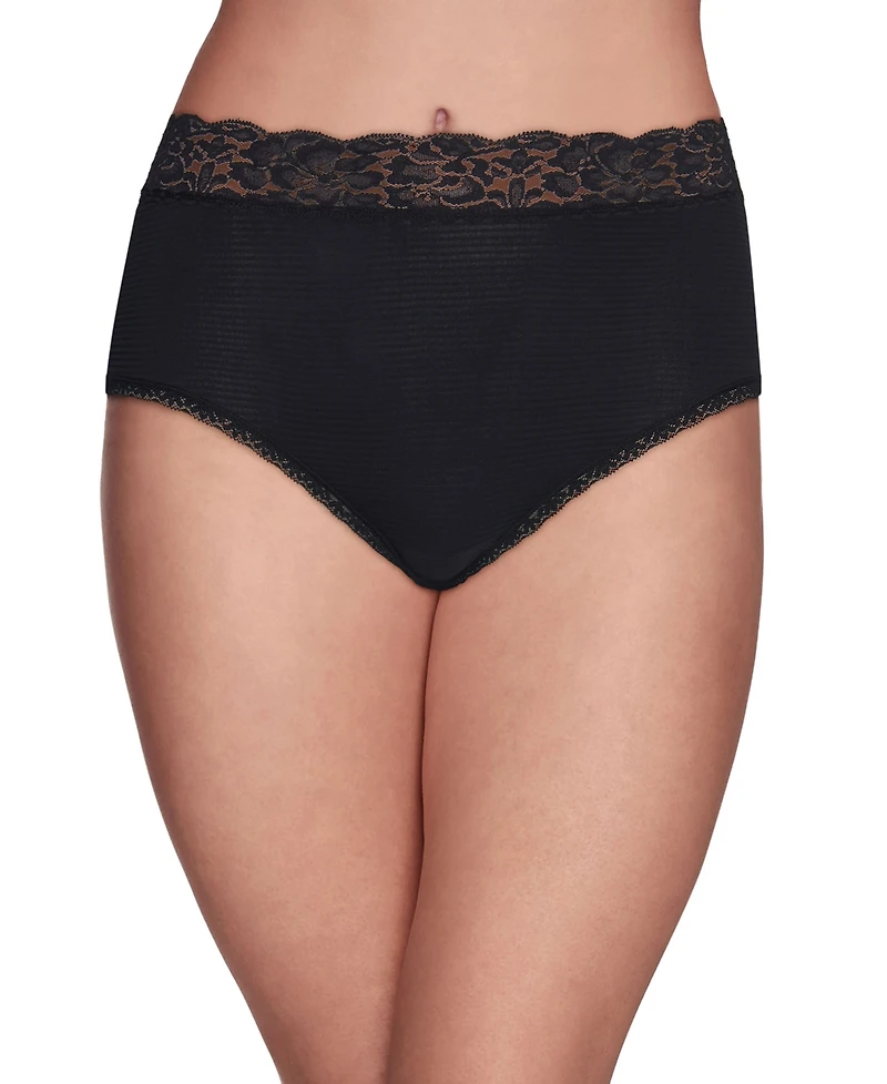 Vanity Fair Flattering Lace Stretch Brief Underwear 13281, also available extended sizes