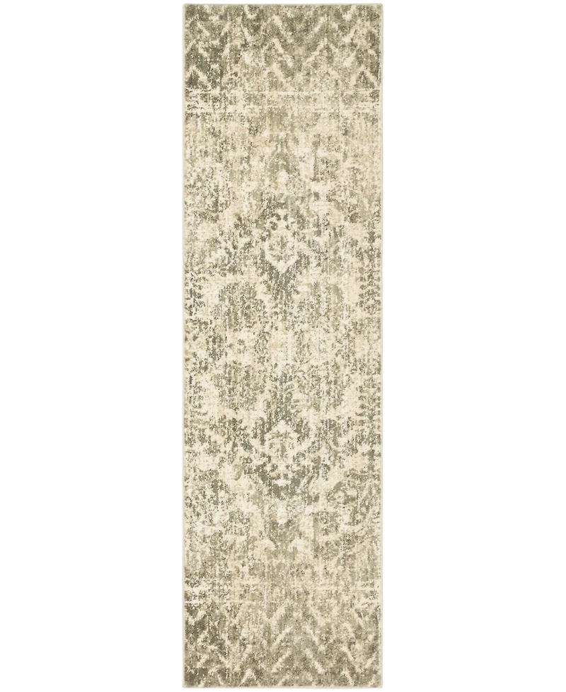 Closeout! Karastan Touchstone Le Jardin 2'4" x 7'10" Runner Area Rug